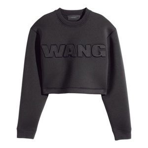 ALEXANDER WANG x H&M Cropped Black Sweater